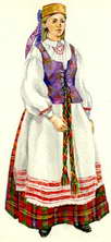  ЛИТОВСКИЙ народный костюм